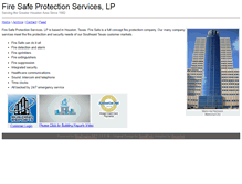 Tablet Screenshot of fire-safe.net